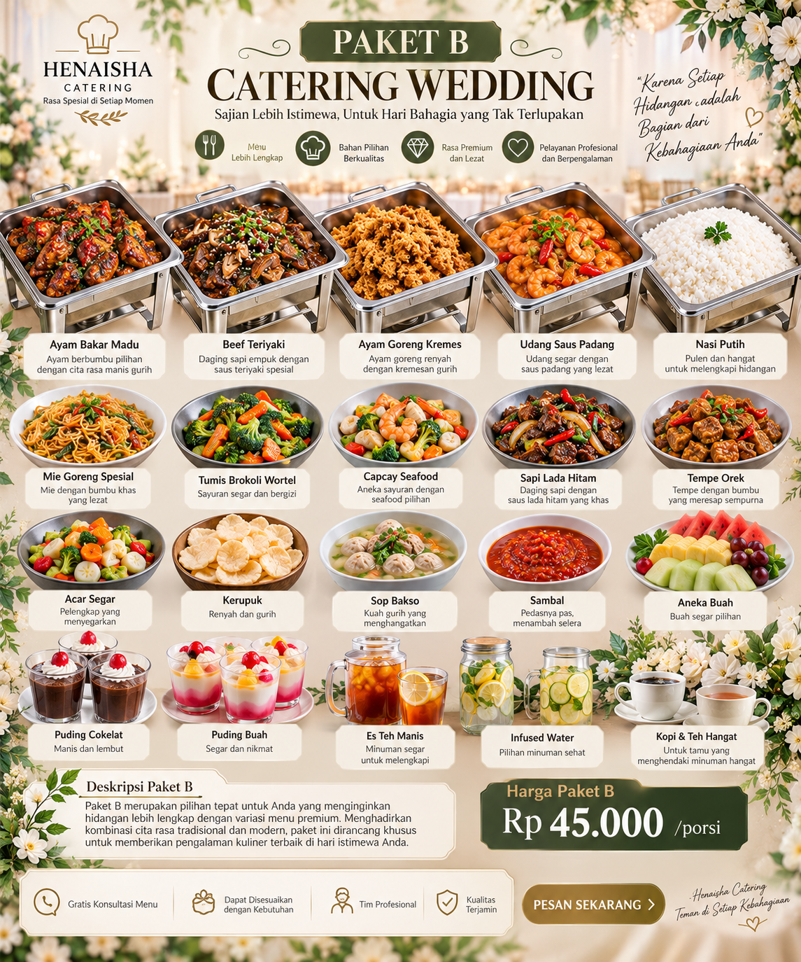 Paket Wedding B